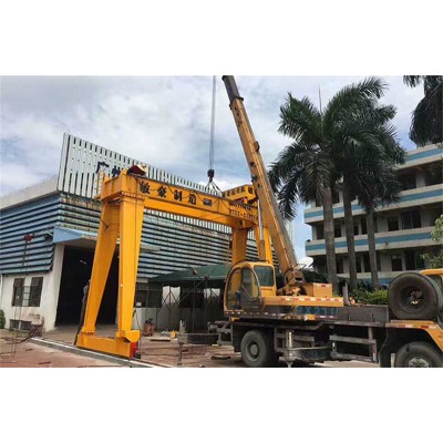 Adjustable Height Gantry Crane, 2 Ton Capacity, 3-6m Span Range
