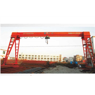 High-Capacity 100 Ton Gantry Crane System, 30m Span for Shipbuilding