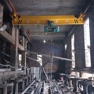 Compact 2 Ton LX Electric Crane, Single Girder Suspension, 7.5m Span