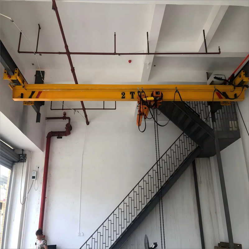 Compact 2 Ton LX Electric Crane, Single Girder Suspension, 7.5m Span