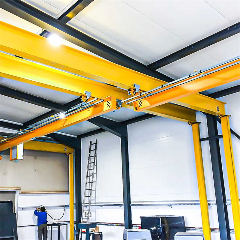 Freestanding LX Electric Single Girder Crane, 2 Ton Capacity, 8m Span
