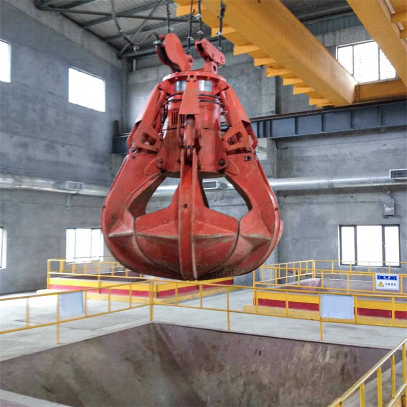 Efficient QZ 16 Ton Grab Crane, 26m Span, A6 Duty for Cement Plant