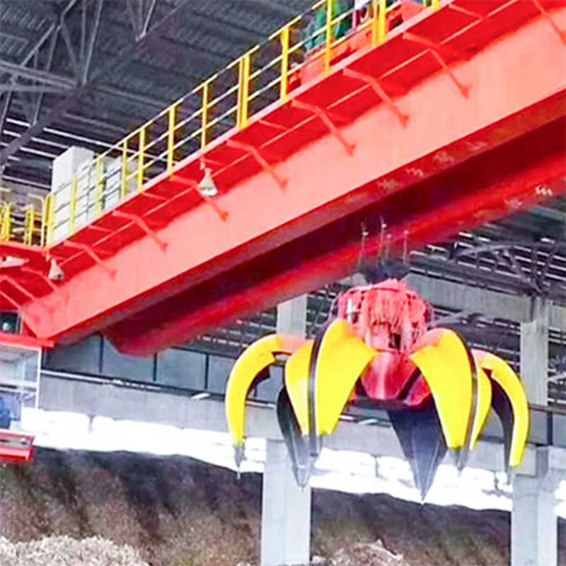 QZ 8 Ton Electric Grab Crane, 19.5m Span for Coal & Ore Transport