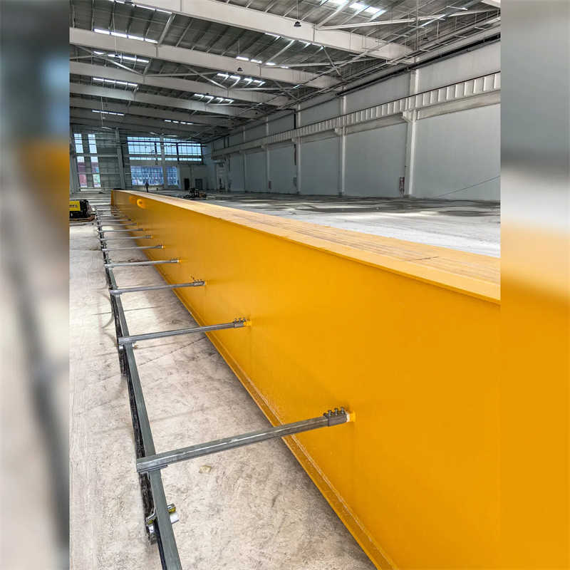 European Style 5 Ton Single Girder Overhead Crane, 15m Span for Workshop
