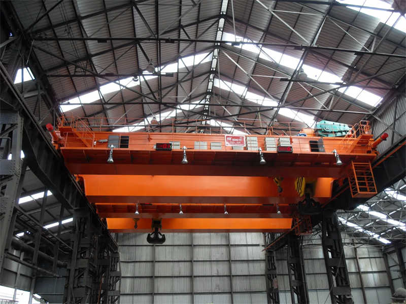 50 Ton European Double Girder Crane, 35m Span, For Heavy Industrial Use