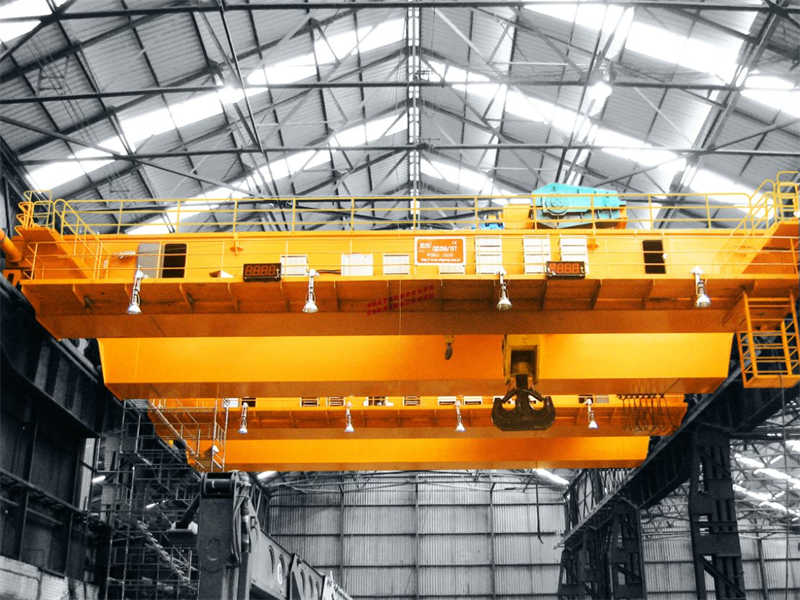 50 Ton European Double Girder Crane, 35m Span, For Heavy Industrial Use