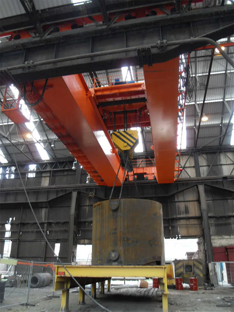 50 Ton European Double Girder Crane, 35m Span, For Heavy Industrial Use