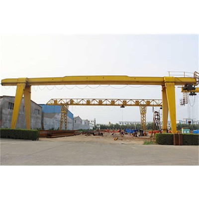 20 Ton Single Girder Gantry Crane, 22m Span, A5 Work Duty for Factory