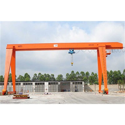 Wide-Span 25 Ton Single Girder Gantry Crane, 30m for Construction Site