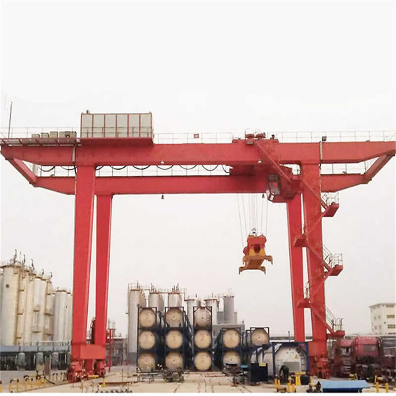 50 Ton Double Girder Gantry Crane, 22m Span, 12m Lifting Height