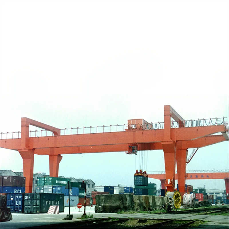 50 Ton Double Girder Gantry Crane, 22m Span, 12m Lifting Height