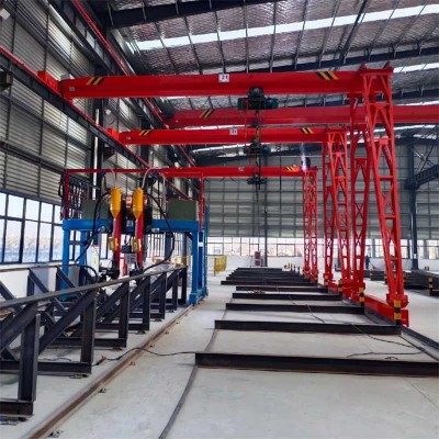 Economical 3 Ton Semi Gantry Crane, 7.5m Span for Loading Bay