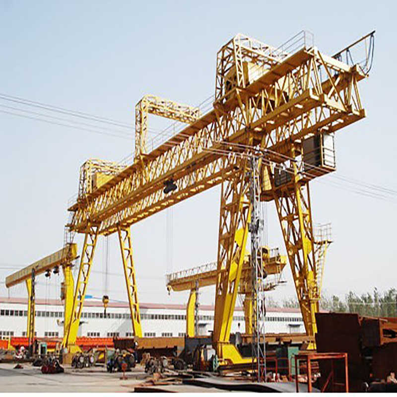 Truss Gantry Crane with Walkway, 10 Ton, 18m Span for Maintenance Access