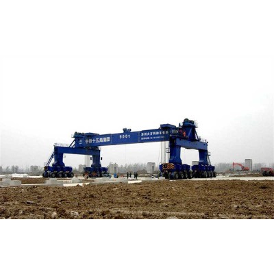 450T Rail Gantry Cranes for Synchronized Heavy Lifting in Bridge Construction