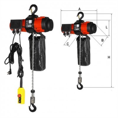 Intelligent Electric Chain Hoist with Data Recording and Real-Time Monitoring