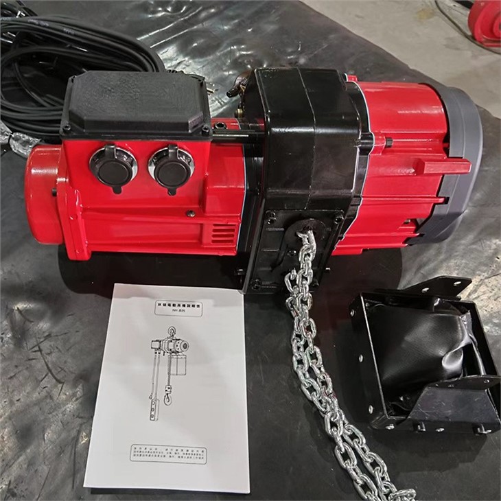 Double Speed Electric Chain Hoist for Precise Lifting and Lowering in Workshops