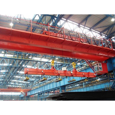 Double Girder Electromagnetic Crane for Heavy-Duty Scrap Yard Applications