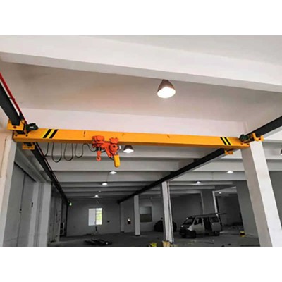 Food-Grade Monorail Crane for Hygienic Lifting in Processing Plants