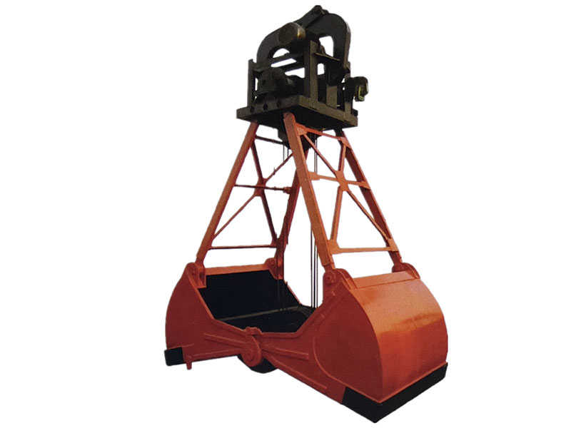 Custom Grab Bucket Crane for Fertilizer, Coal, and Aggregate Materials