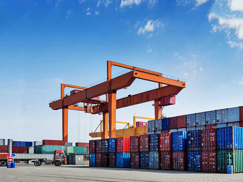 A8 Class Container Gantry Crane with 35m Span & 12m Overhang