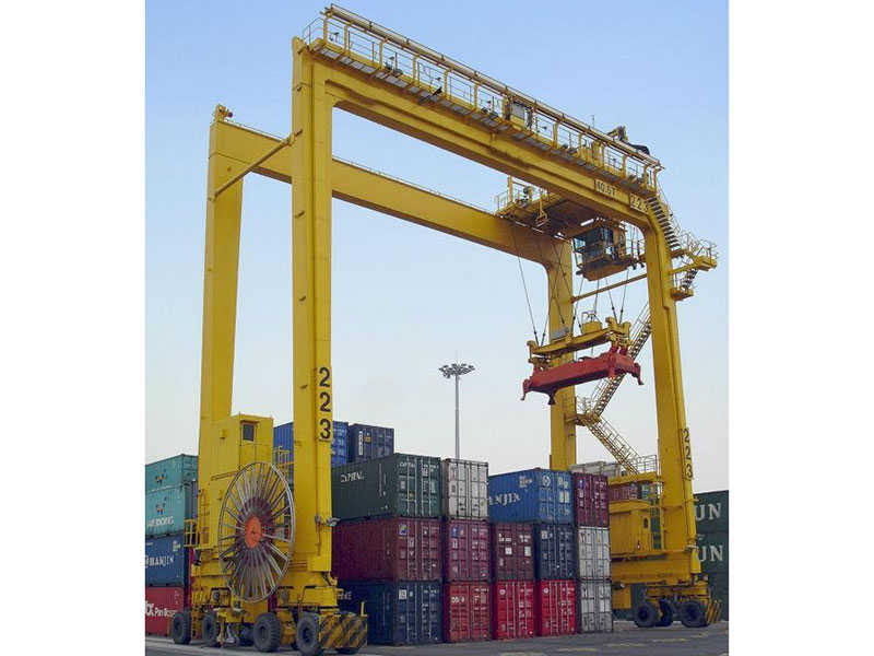 A8 Class Container Gantry Crane with 35m Span & 12m Overhang