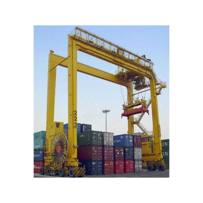 QU80 Rail Container Gantry Crane for Intermodal Yard Operations