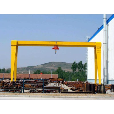 1-20t Single Girder Gantry Crane, 12-35m Span for Warehouse & Workshop