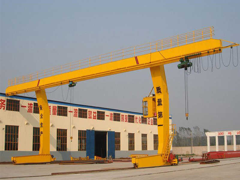 1-20t Single Girder Gantry Crane, 12-35m Span for Warehouse & Workshop