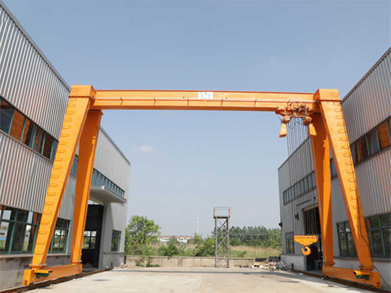 A3-A7 Class Single Girder Gantry Crane for Stockyard Operations