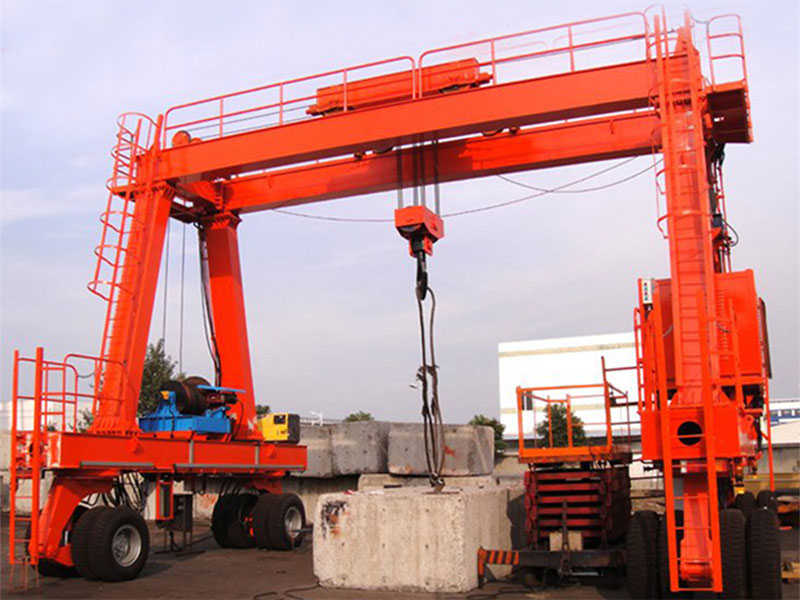 120 Ton Double Girder Gantry Crane, 32m Span to South Africa