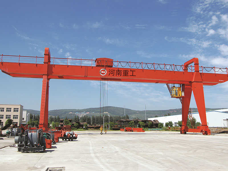 120 Ton Double Girder Gantry Crane, 32m Span to South Africa