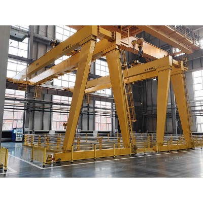 Semi Gantry Crane for Poland, 8T Capacity & 18m Span