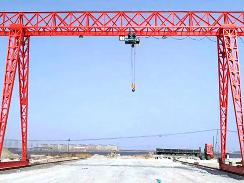 Economical 16T Truss Gantry Crane, 20m Span to Indonesia
