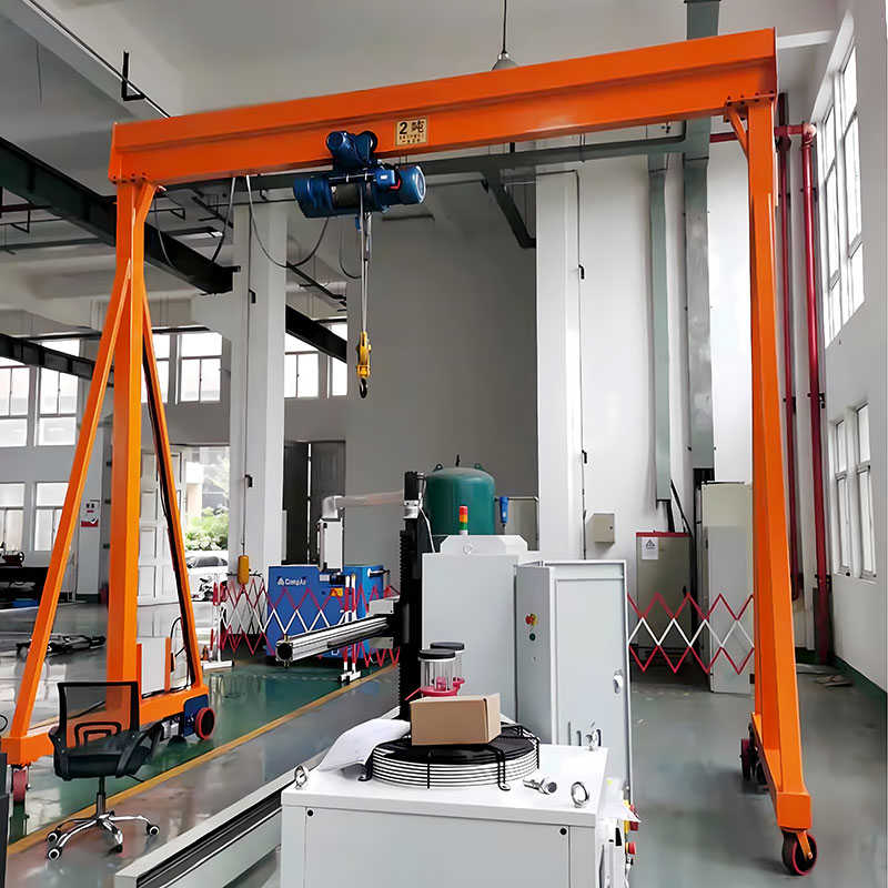 Mobile Gantry Crane 2T to Australia, 4m Span for Warehouse