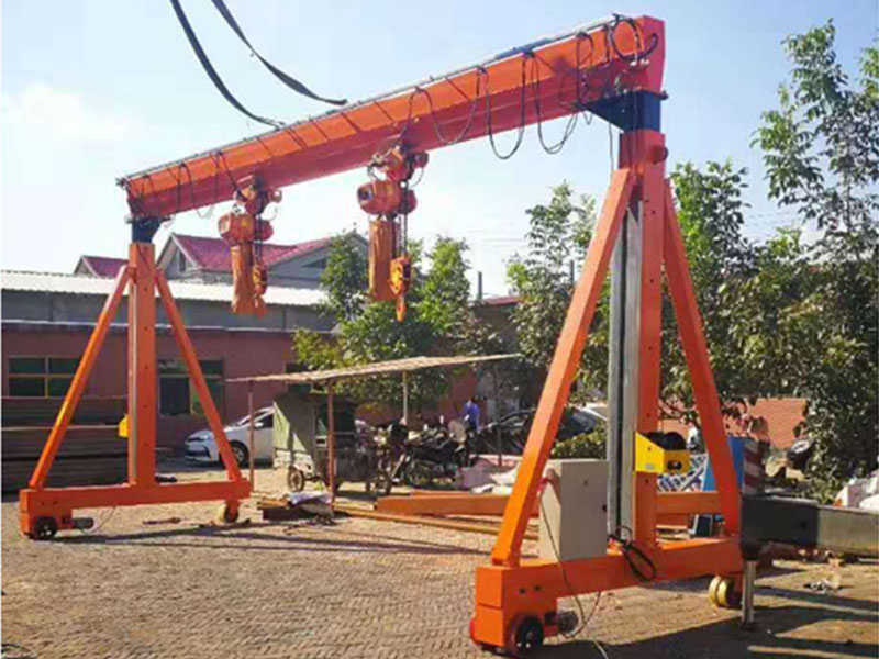 Mobile Gantry Crane 5T to South Africa, 6m Span for Mine