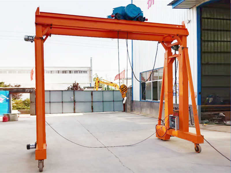 Mobile Gantry Crane 5T to South Africa, 6m Span for Mine