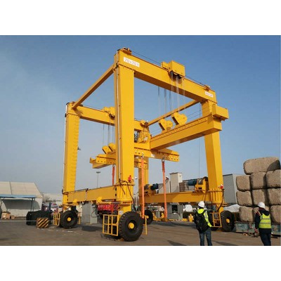 High Efficiency RTG Crane 60T, 35m Span Export to Germany