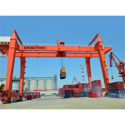 150T Rubber Tired Gantry Crane for Australia, 45m Span