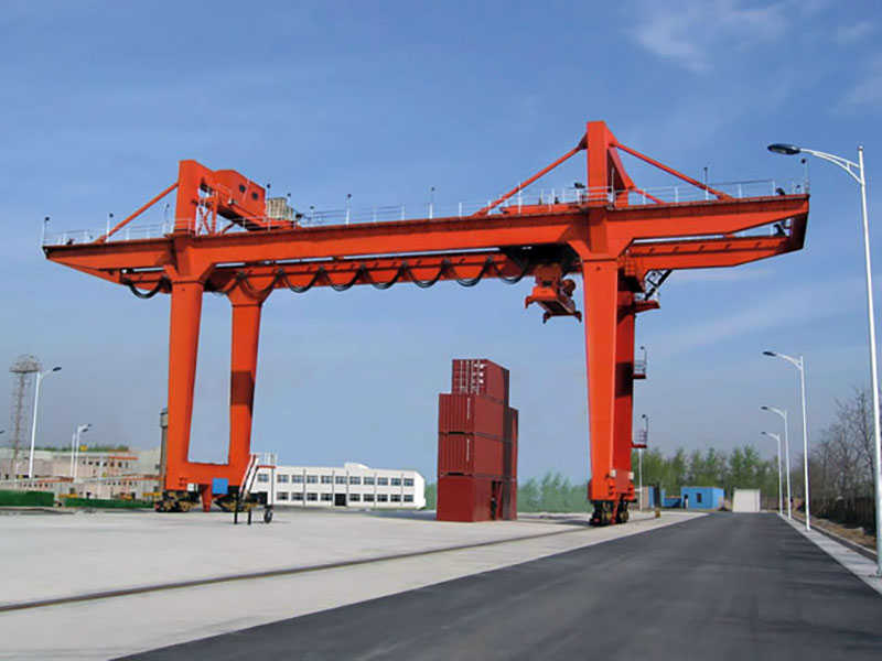 30T Rail Mounted Container Gantry Crane to Brazil, 26m Span