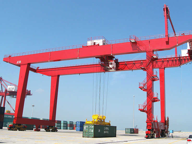 40T Rail Mounted Gantry Crane for Saudi Arabia, 30m Span