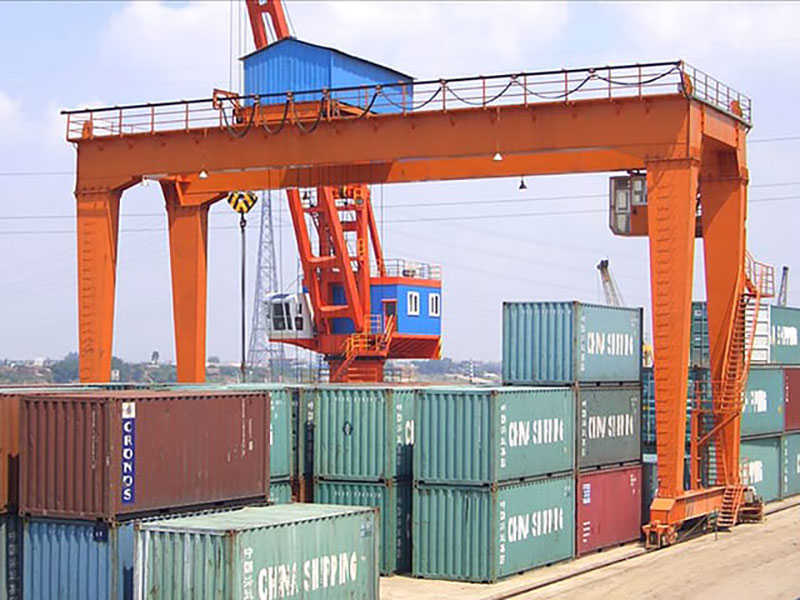 40T Rail Mounted Gantry Crane for Saudi Arabia, 30m Span