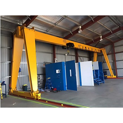 60T EU Gantry Crane to Poland, 28m Span, Steel Plant Application