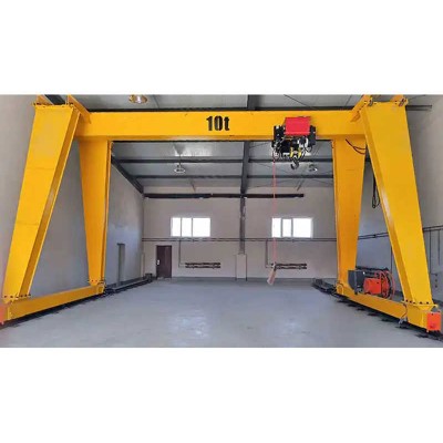10T European Gantry Crane for Italy, 12m Span, Warehouse Use