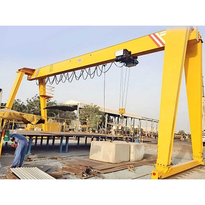 35T EU Gantry Crane for Spain, 20m Span, Manufacturing Plant