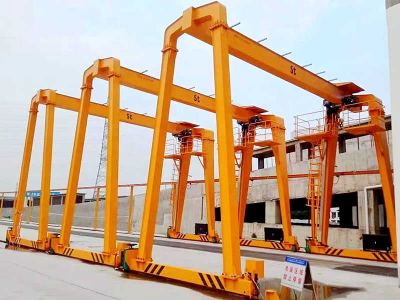 120T EU Standard Gantry Crane to France, 30m Span, Port Terminal