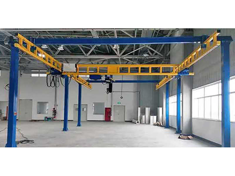 3 Ton Freestanding Bridge Crane for Thailand Warehouse Logistics Operation