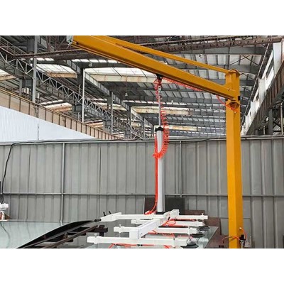 Malaysian Port 10 Ton Heavy Duty Floor Jib Crane 12m Span