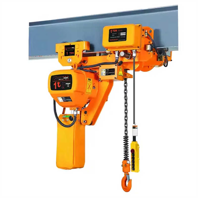 1 Ton Electric Chain Hoist 220V 9m Lift Heat-Resistant Chain