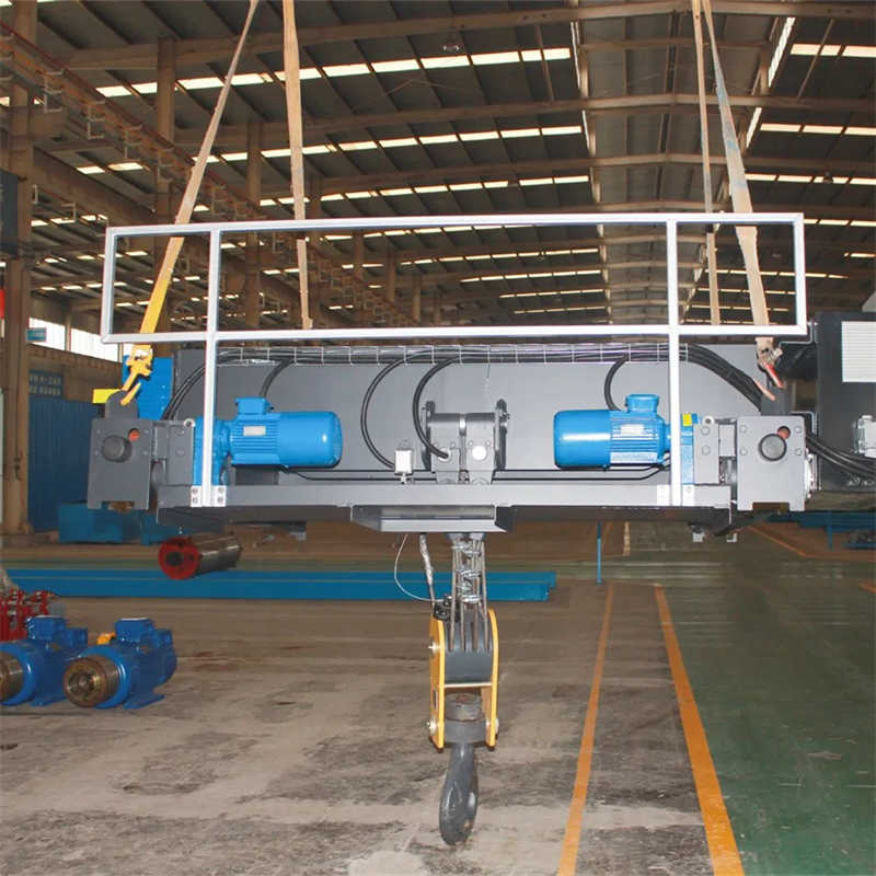 Electric Hoist Trolley 2 Ton with 220V Motor for Warehouse Monorail