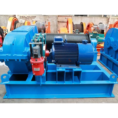Heavy Duty 8 Ton Electric Winch, 80m Rope for Equipment Installation